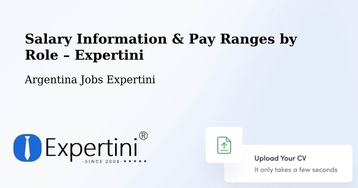 Salary Information & Pay Ranges – Chajarí - Chajarí, Argentina Jobs Expertini